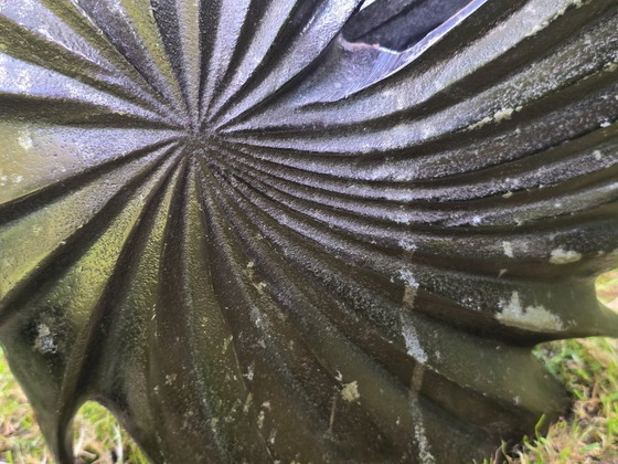 Image 1 of Set Of 2 Large Aluminum Vases, Falling Star