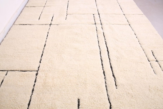 Image 1 of Beni-Ourain-Teppich aus echter Wolle, Farben individuell anpassbar, 300 cm x 200 cm