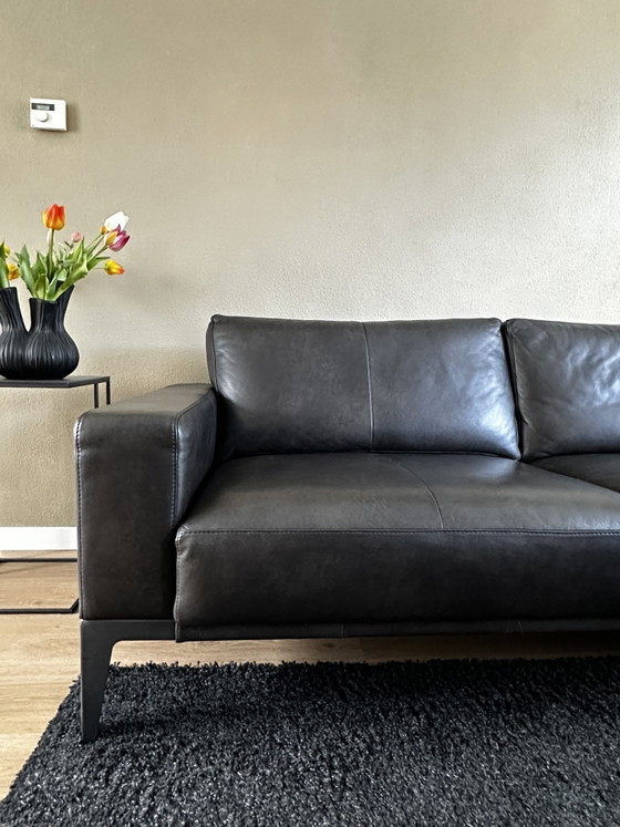 Image 1 of Bert Plantagie 3-Seater Leather Sofa