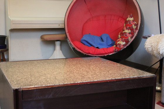 Image 1 of Angelo Mangiarotti 4D Coffee Table for Molteni, Italy 1960s