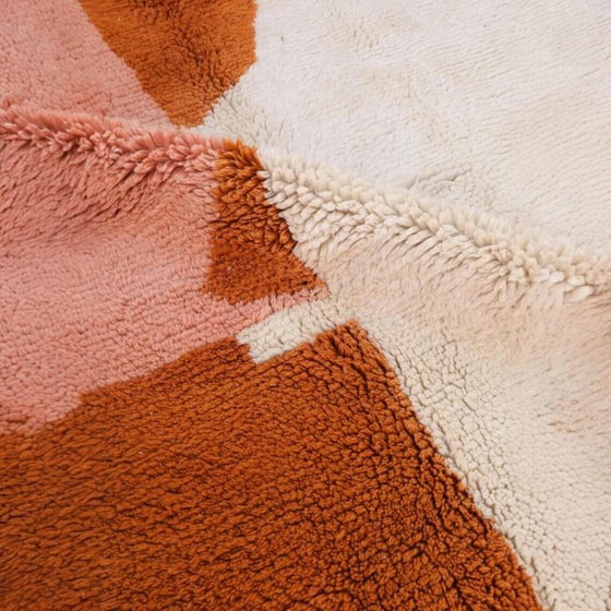 Image 1 of Traditioneel handgemaakt Berberkleed met kleurrijke patronen, 200x300 cm