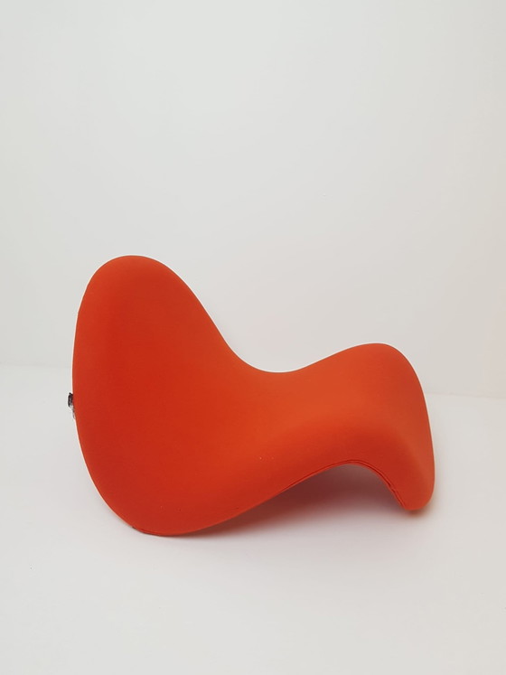 4 Artifort Tongue Fauteuils Pierre Paulin Model F577 – Textile, Vintage (photo 13 of 15)