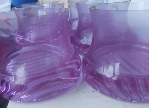 6 Whiskey Glasses – glazen karaffen, Crystal (photo 2 of 5)