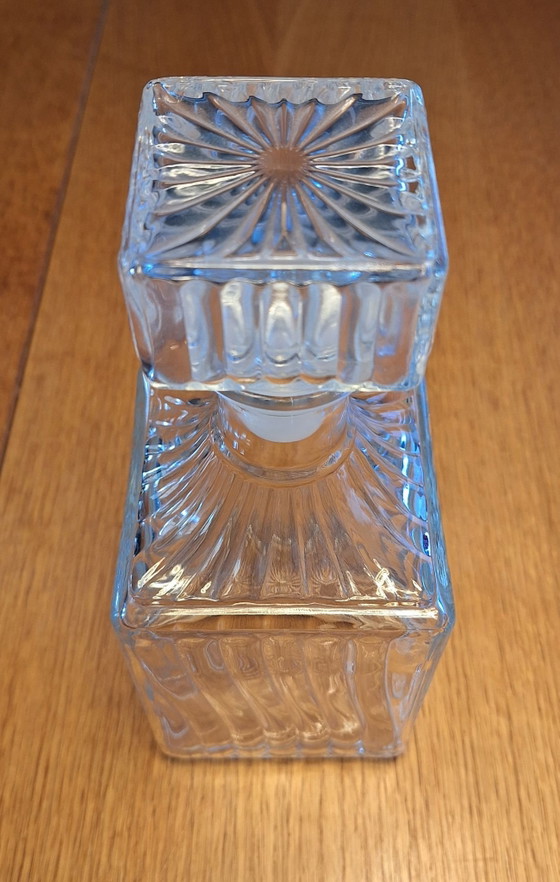 Decanter Whisky Vintage, Anni '60/'70, Bicchieri e caraffe, Vetro, Plastica, Trasparente (foto 4 di 8)