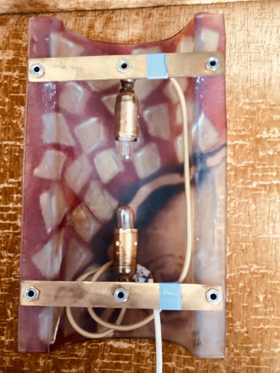 Image 1 of Lampada da parete, realizzata a mano in Grecia.