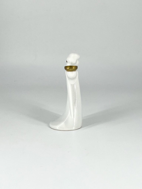 Image 1 of Rosenthal Porcelain Angel – Sculptural Mid-Century Candle Holder – Selb-Plößberg, 1960s