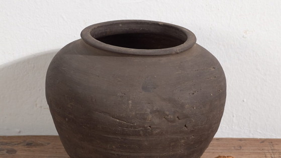 Antique gray vase (c.1900) #8 (photo 3 of 34)