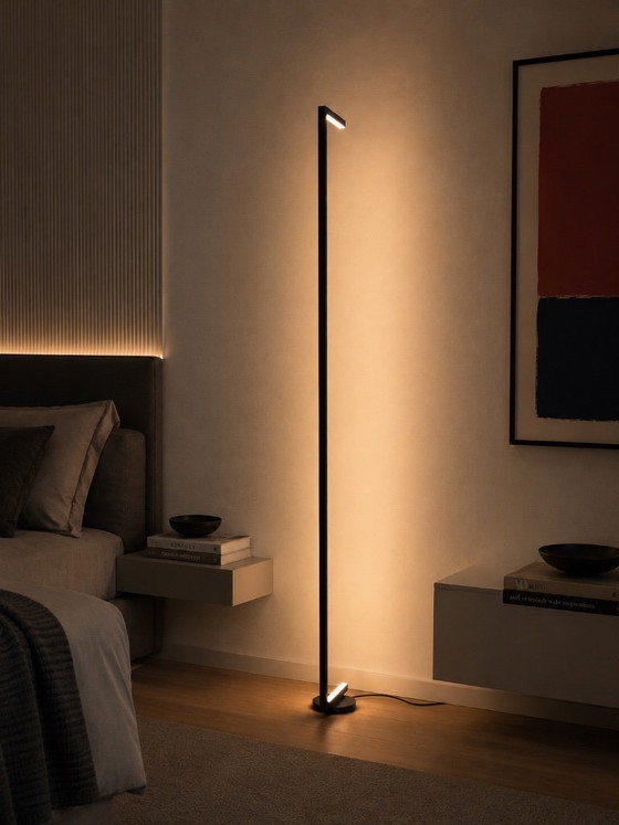Tratto Stehlampe Grün Oliv – CristofaroLuce, Stehleuchten, Aluminium (photo 9 of 11)