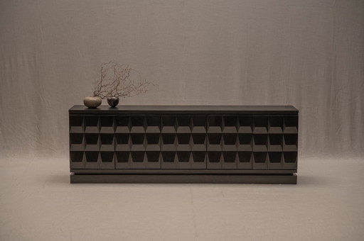 Large 'diamond shape' sideboard, by Defour