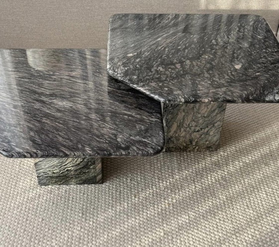 Image 1 of Vintage marble coffee table set