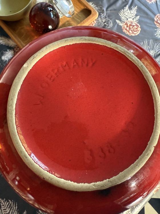 Image 1 of Gran jarrón rojo