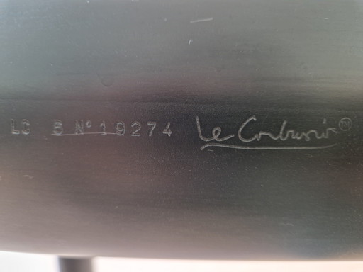 Authentic Cassina Lc6 - Le Corbusier, signed
