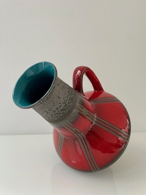 Image 1 of Statement Piece: Vintage Fat Lava Vaas van Carstens Tönnieshof