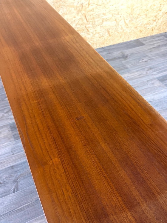 Image 1 of Teakhouten dressoir/credenza uit de jaren 60/70 van H.W. Klein Bramin, Deens modern design.