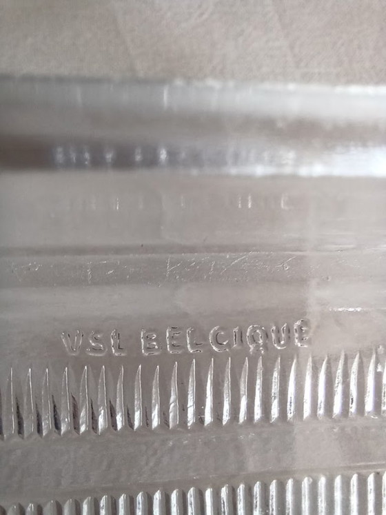 Image 1 of Val Saint Lambert 'Luxval' butter dish - Severina model - Art Deco 1935