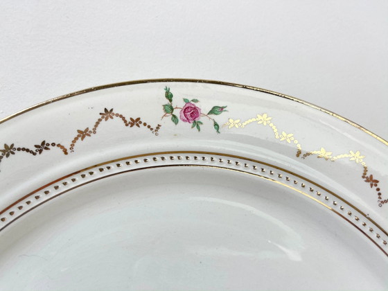 Service à Dessert en Porcelaine L’AMANDINOISE – Vaisselle, Vintage (photo 9 of 9)