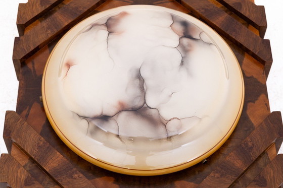 Image 1 of Lámpara de techo Art Déco, Polonia, años 50.