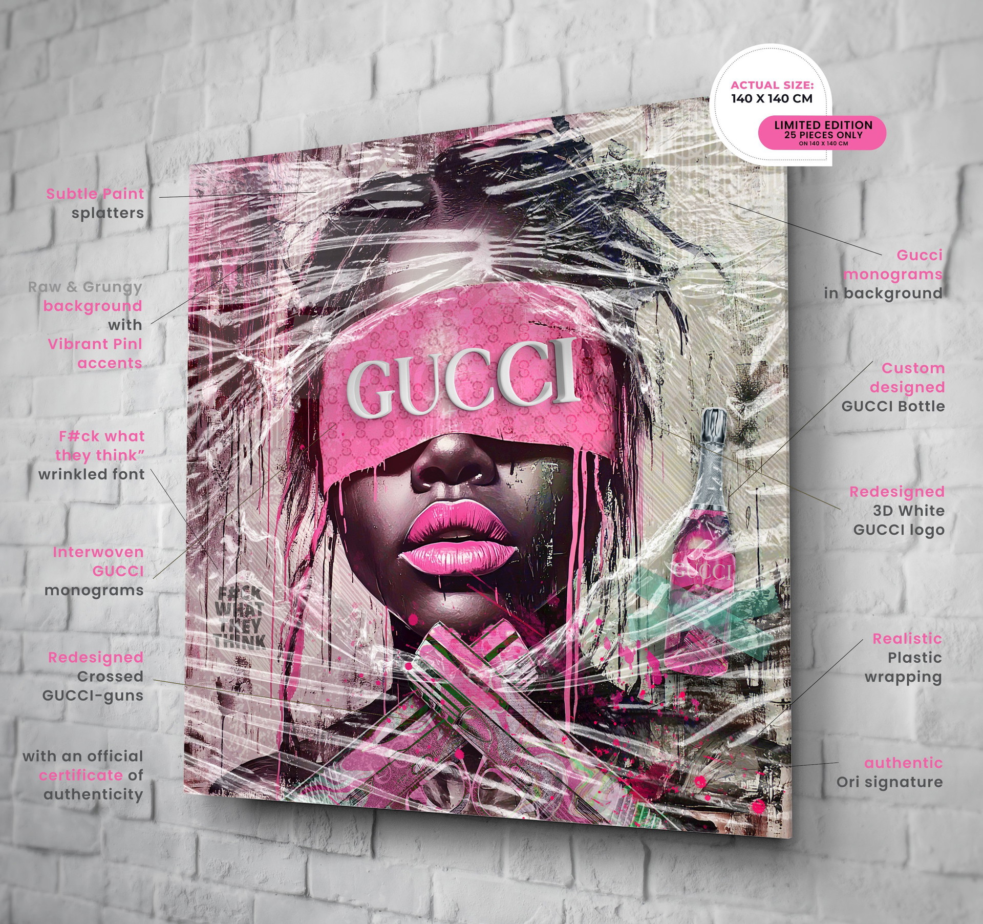 Limited: Blind Ambition x Gucci (2025) - | Paintings & Drawings