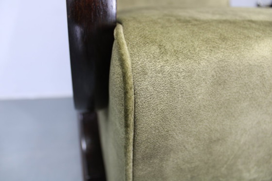 Image 1 of 1930 Rare poltrone Art Déco regolabili restaurate, Cecoslovacchia