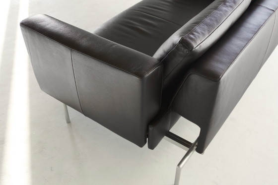 Image 1 of Divano di design FSM EASY | Pelle spessa a sigaro
