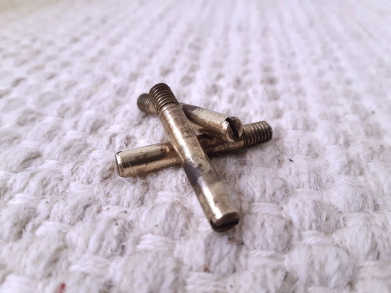 Image 1 of Suspension ronde en verre de RZB Leuchten, lampe de plafond vintage en verre avec relief.