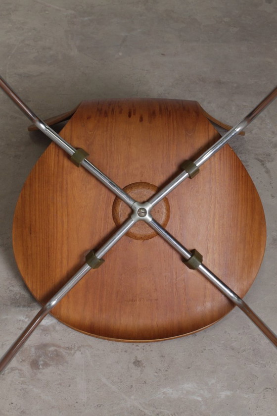 Image 1 of Juego de 5 sillas Serie 7, Arne Jacobsen para Fritz Hansen, 1960-1970.