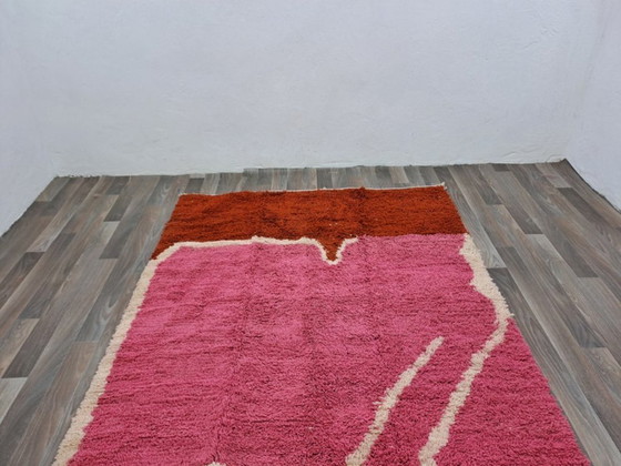 Image 1 of Tapis marocain artisanal en laine 300cmx150cm