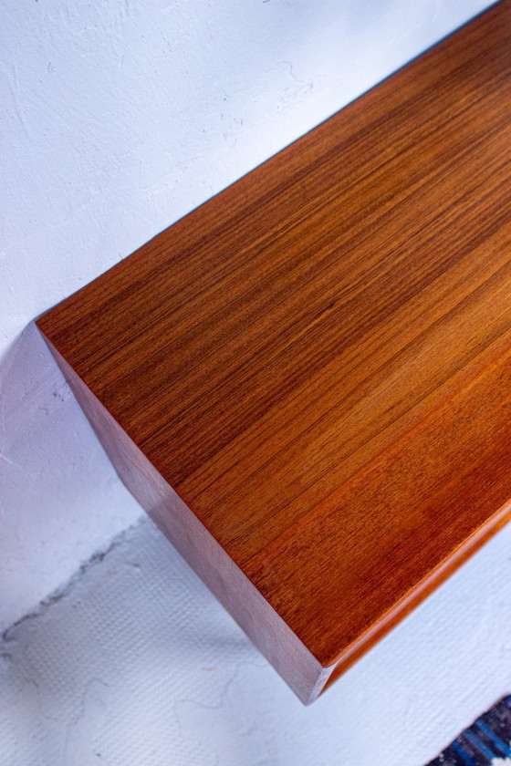 Image 1 of Vintage teak chest of drawers, sideboard, lowboard, Mid Century Danish