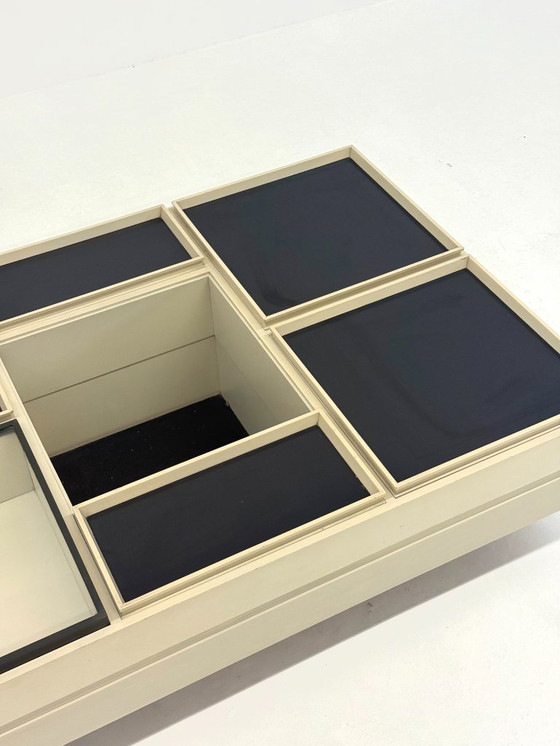 Image 1 of Mesa de centro modular blanca diseñada por Carlo Hauner para Forma