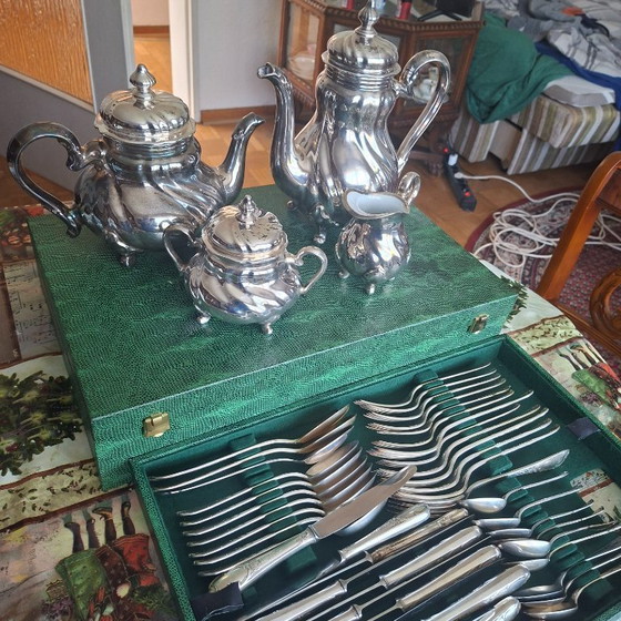 Image 1 of Hoogwaardig zilveren bestek uit Bruchlandung als investering.