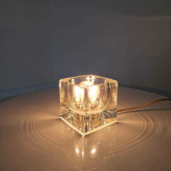 Image 1 of Peil & Putzler Ice Cube Table Lamp, Germany 1970's