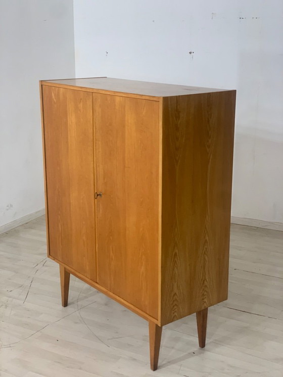 Image 1 of Vintage Hellerau linen cupboard Wardrobe