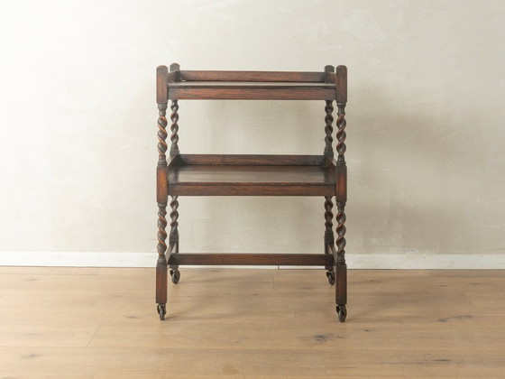 Image 1 of Prachtige theewagen in Jacobethaanse stijl uit de jaren twintig