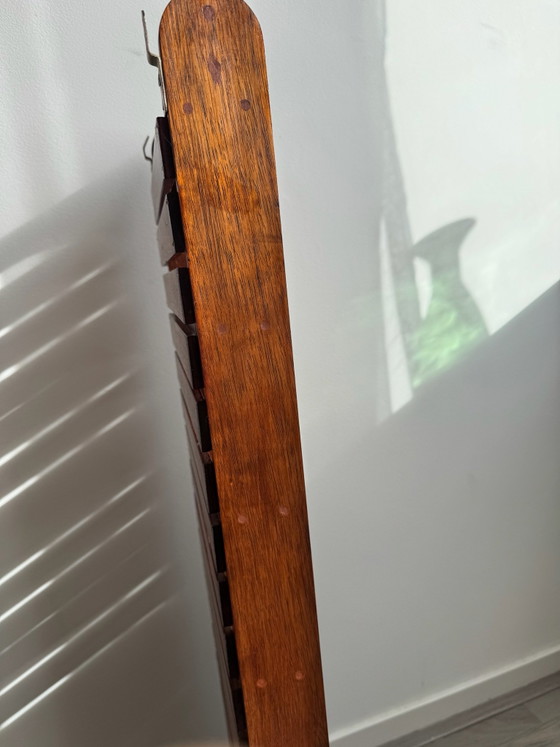 Scaffale alto da cucina vintage in legno per spezie o mensola per oggetti decorativi, Scaffali a muro (foto 11 di 12)