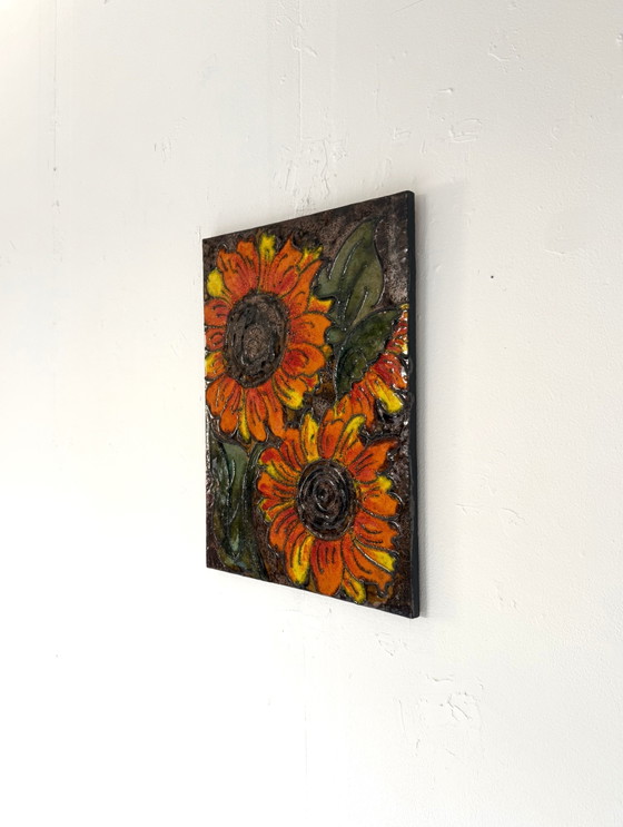 Vintage Ceramic Wall Tile, Ruscha Keramik ‘60 – Wall decoration (photo 3 of 6)