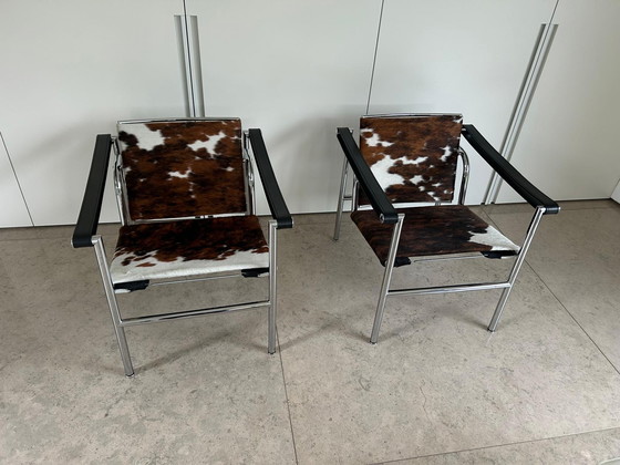 Image 1 of Cassina LC1 Ponyskin Original showmodel- 40%