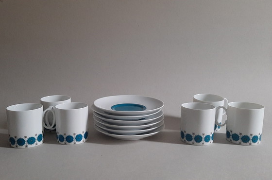 Image 1 of 6 tazze e piattini Thomas anni '70