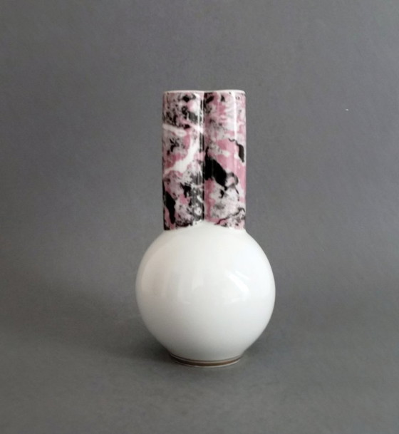Image 1 of Jiří Laštovička postmodern vase for Thun Studio 1980's