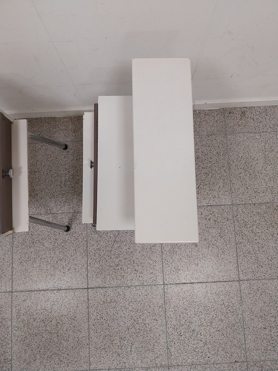 Image 1 of 1 x Set Wim Rietveld for Auping Nightstands 1960's