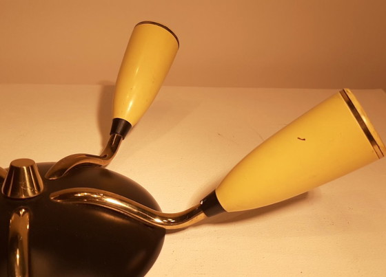 Image 1 of Lampe araignée Sputnik des années 1950. DL.