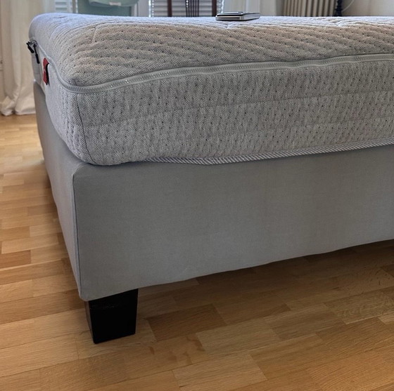 Treca Paris Designer Bed 100x200 cm | Electrically Adjustable, Tréca Paris, Single beds, Textile, Grey (photo 4 of 10)