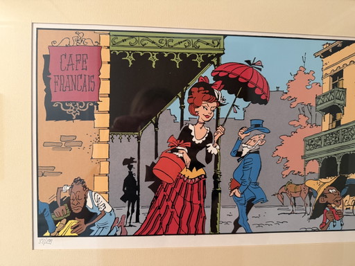 Lucky Luke Siebdruck – giclee prints, Glass, Metal (photo 2 of 8)