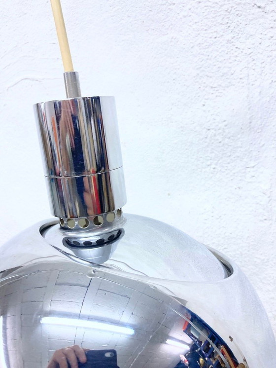 Image 1 of Lampada a sospensione dell'era spaziale italiana di Sirrah Design Franco Albini Franca Helg