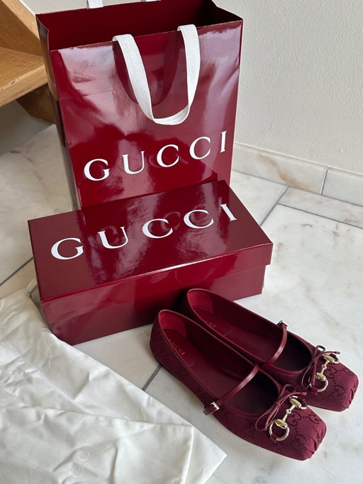 Gucci Horsebit Ballet Flats