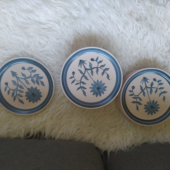 Vajilla Faïencerie De Longchamp Modelo Fleur Bleue – Loza, Ceramic (photo 8 of 13)