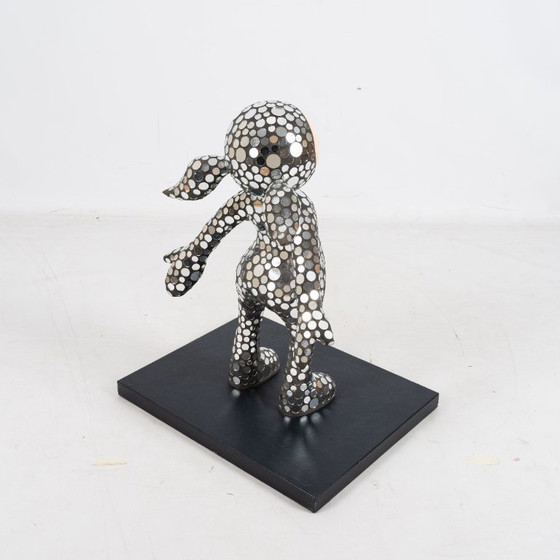 Image 1 of Kathy Mueller-Moser (1968) - Open arms noir, 56 x 45 cm ,3/3, signé