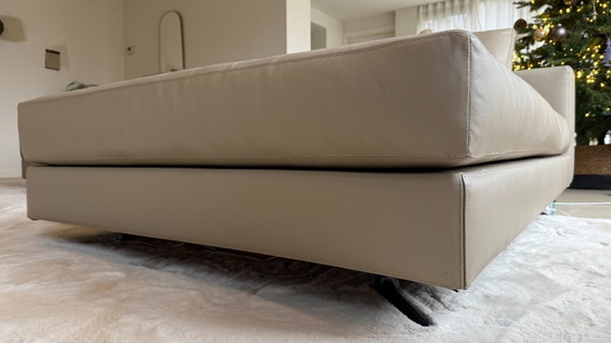 Image 1 of Minotti White corner sofa