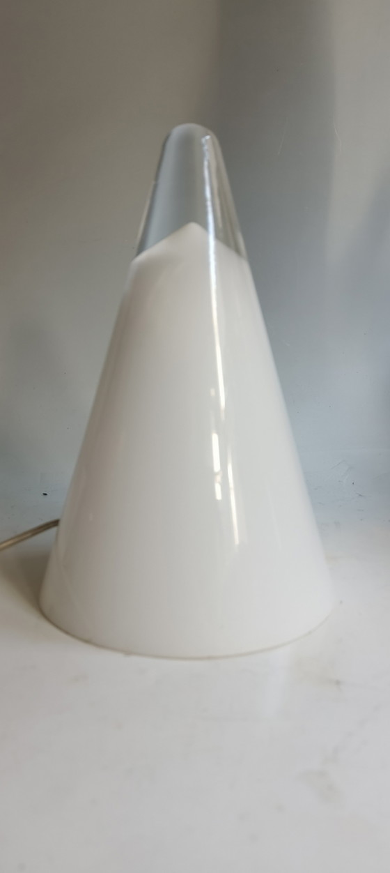 Image 1 of Lampe en verre en forme de cône de thé, style Murano, design vintage