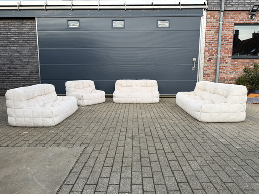 Ligne Roset Kashima 3z, 2x2z, 1z in Beige Corduroy 10/10