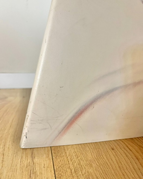 Image 1 of Pink Marmorino vintage Italian design coffee table